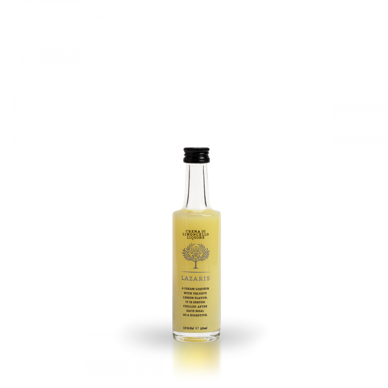 Corfu Limoncello with Cream Liqueur 50ml