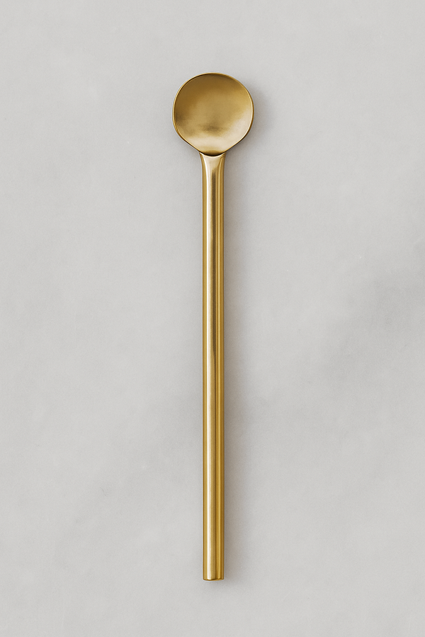 Handmade in Greece Brass Coffee Spoon 170MM