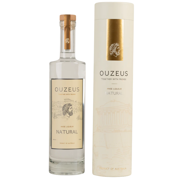 Ouzeus Anise Liqueur- Natural with Gift Box 700ML