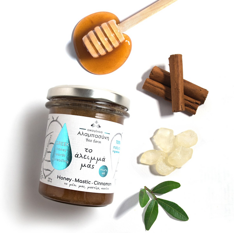 Honey with Ceylon Cinnamon & Chios Mastic 400g