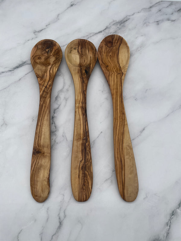 Greek Olive Wood Cooking Spoon 30cm