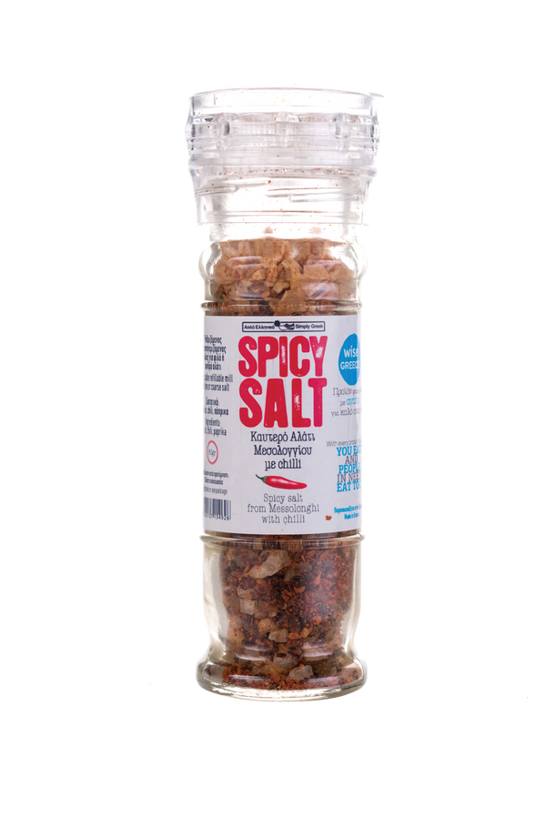 Messolonghi Spicy Salt Grinder 80g