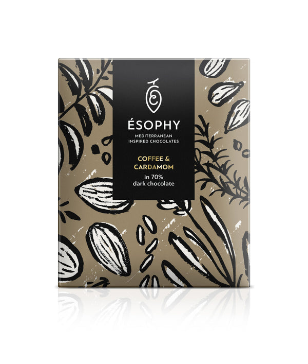 Dark Chocolate Bar - Coffee & Cardamom