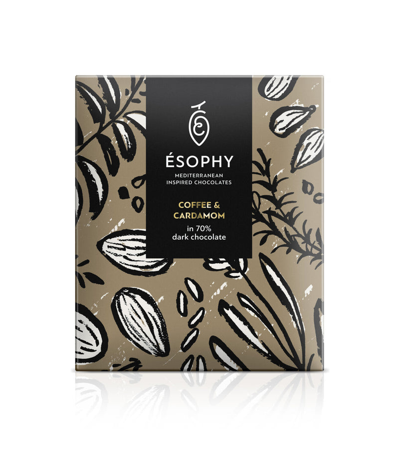 Dark Chocolate Bar - Coffee & Cardamom