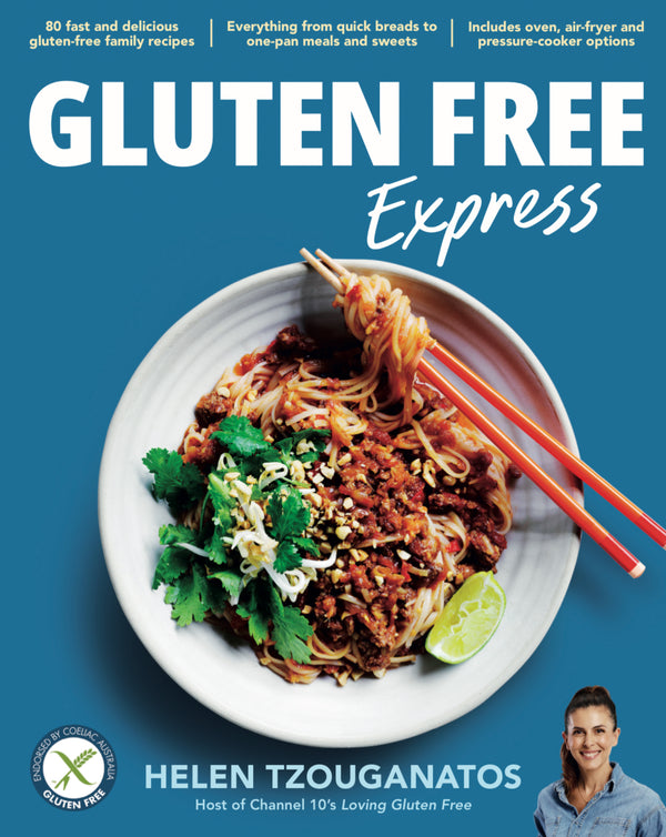 PRE ORDER Cookbook- Gluten Free Express By Helen Tzouganatos