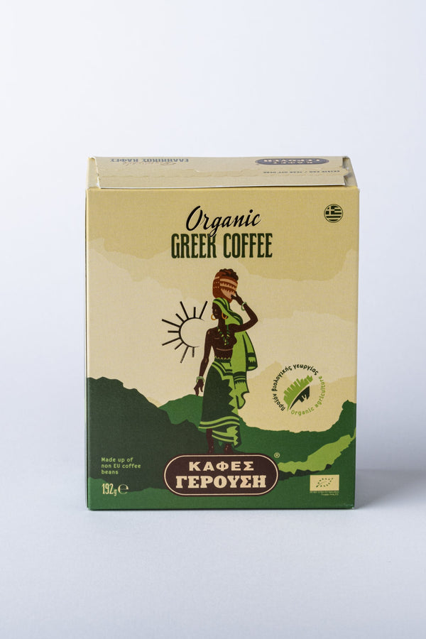 “Gerousis” Certified Organic Greek Coffee 192g