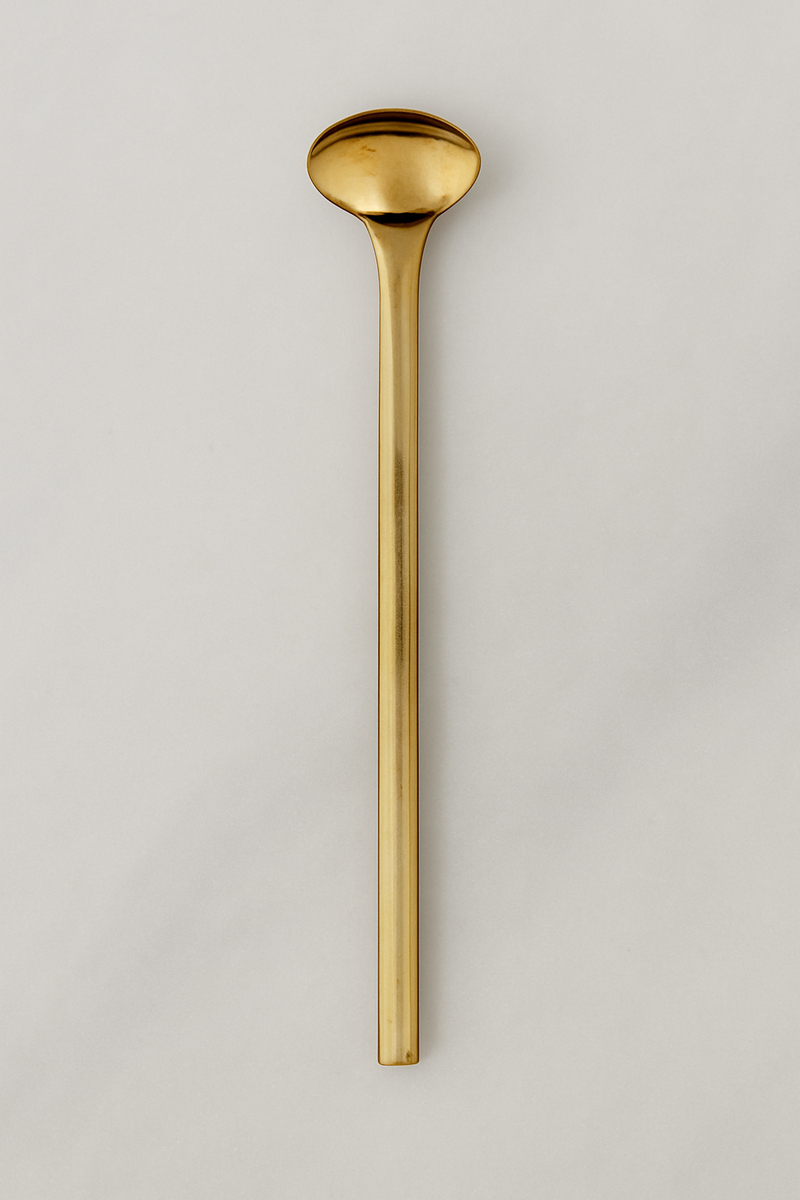 Handmade in Greece Brass Coffee Spoon 17CM