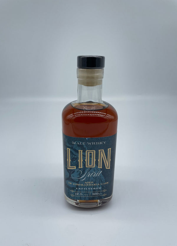 Lion Spirit Whiskey Aged in Commandaria Barrells 500ML