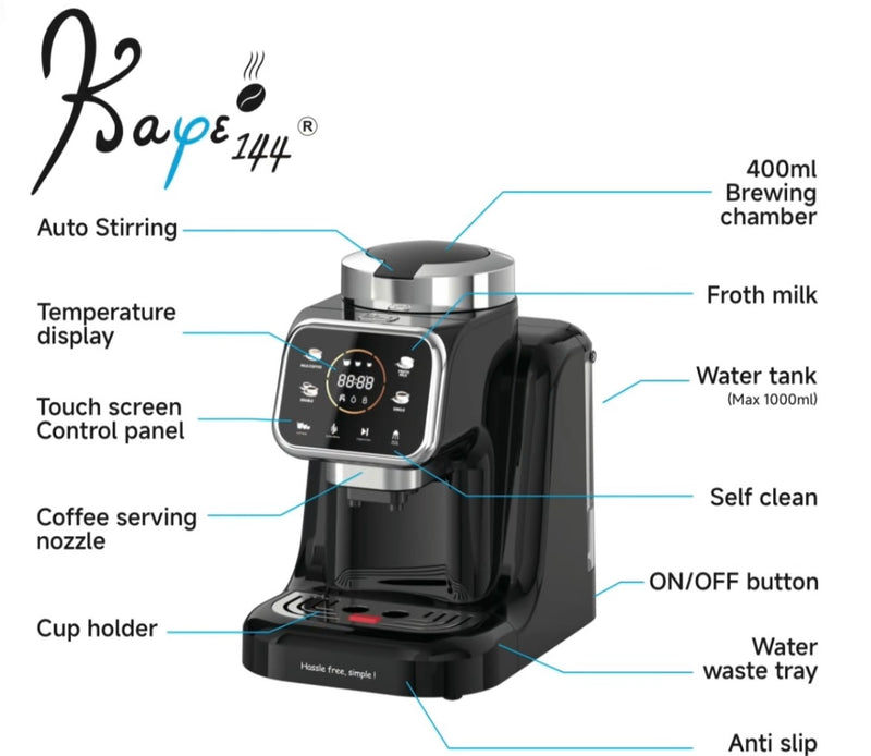 Greek / Turkish Briki Coffee Machine with Water Tank