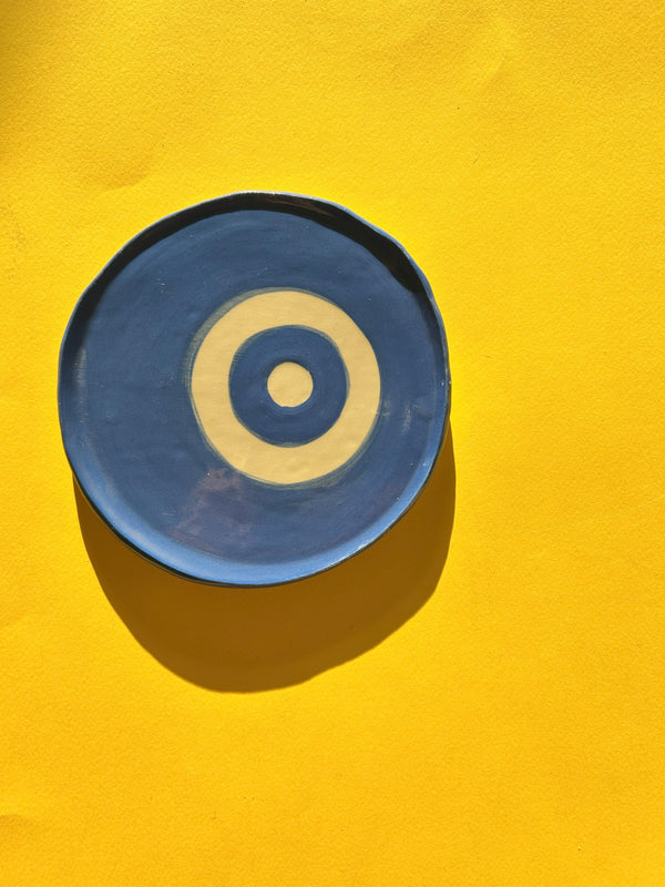 Handmade Greek Eye Mati Plate- Limited Edition