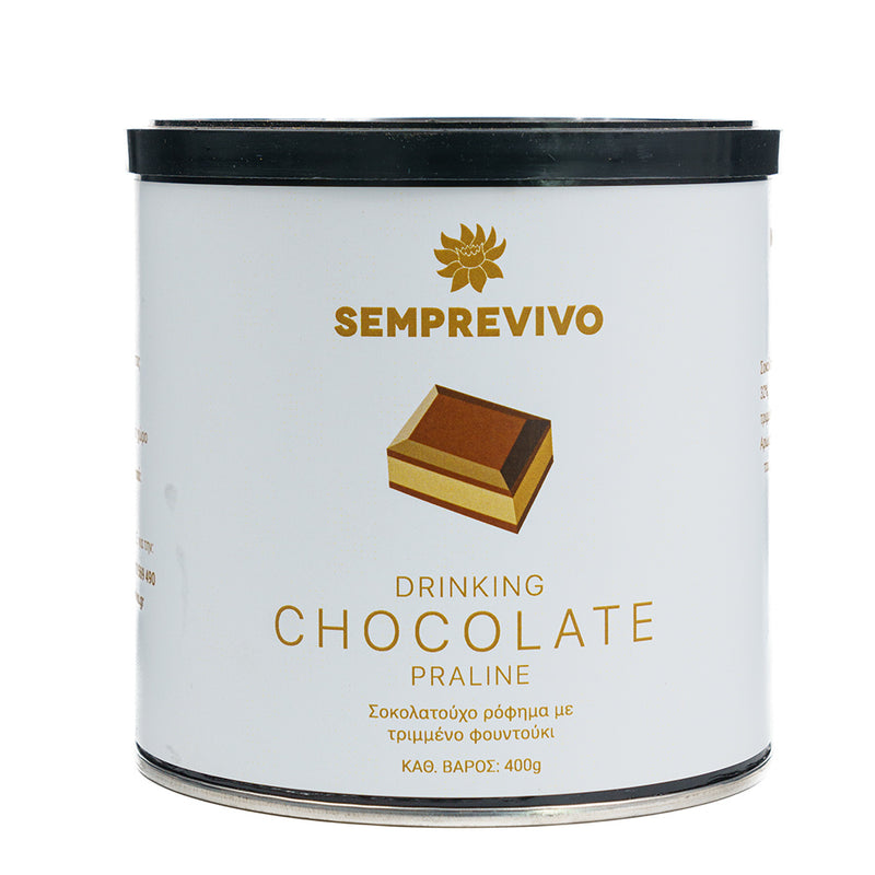 Semprevivo Drinking Hot Chocolate with Hazelnut Praline 400g