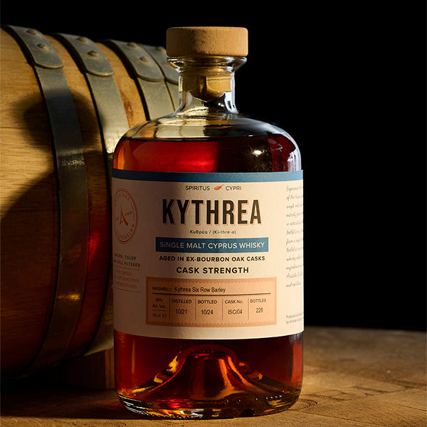 Kythrea Single Malt Cyprus Whisky Cask Strength with Giftbox -700ml