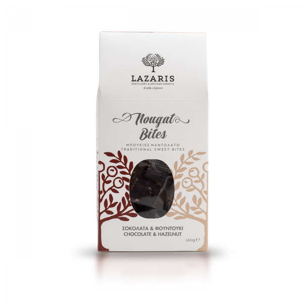 Chocolate and Hazelnut Nougat Bites 160g