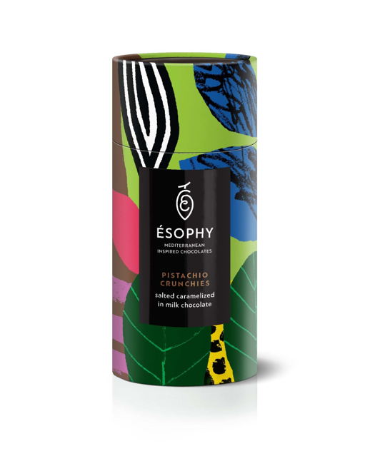 Milk Chocolate- Aegina Pistachio Crunchies 100g