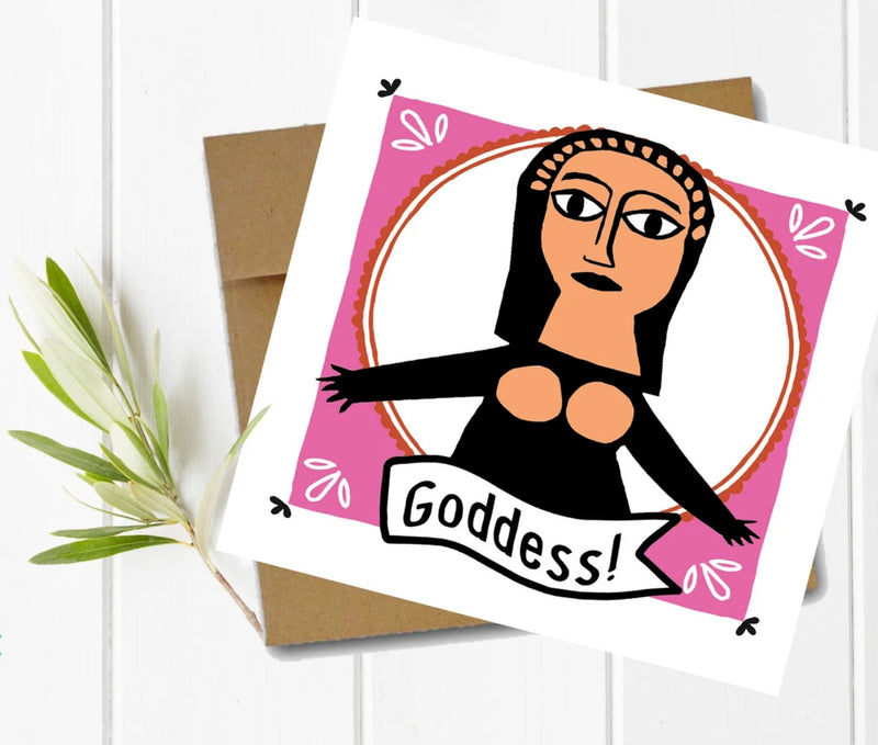 Goddess Greeting Card