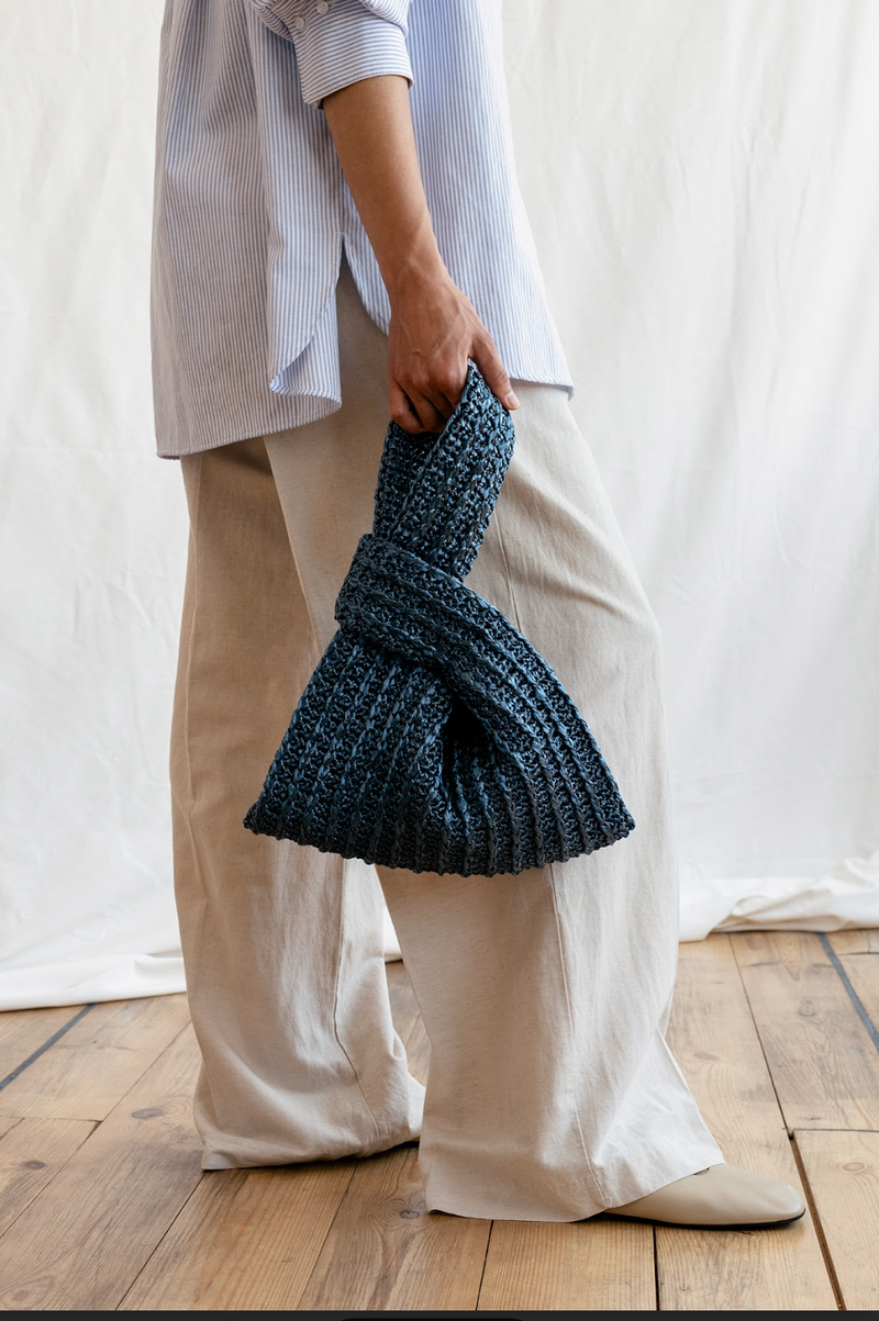 The Raffia Knot Bag- Handmade in Greece- Cove