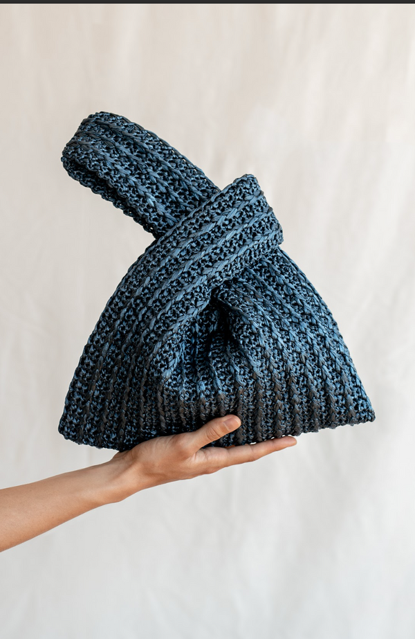 The Raffia Knot Bag- Handmade in Greece- Cove