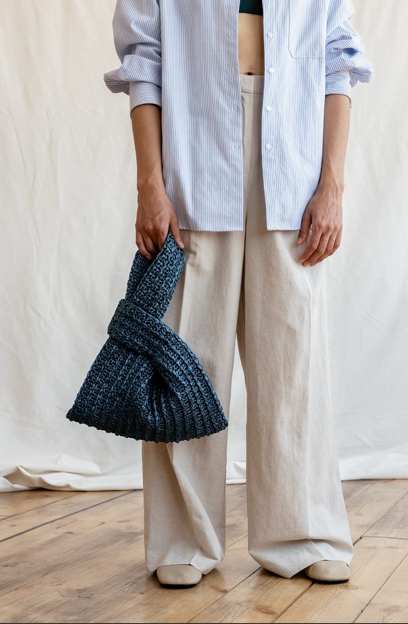 The Raffia Knot Bag- Handmade in Greece- Cove