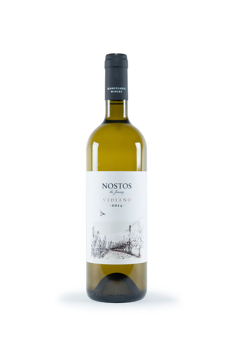 Nostos Vidiano Dry White Wine 750ML