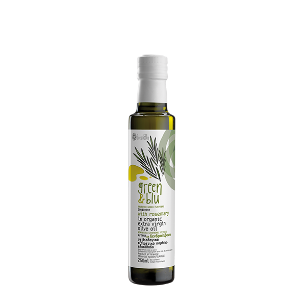 Organic Extra Virgin Olive Oil with Rosemary 250ml