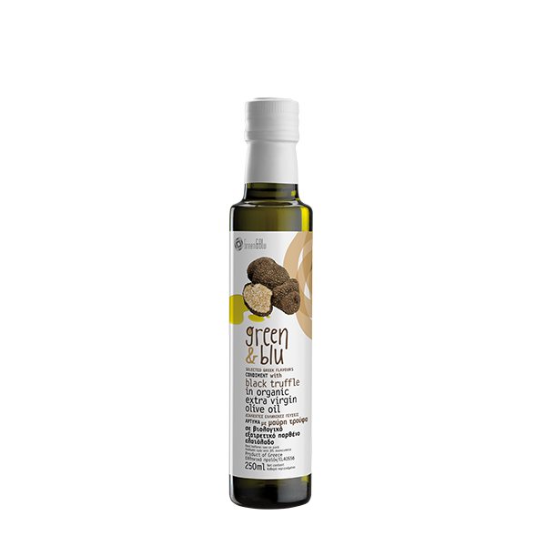 Organic Extra Virgin Olive Oil with Black Truffle 250ml