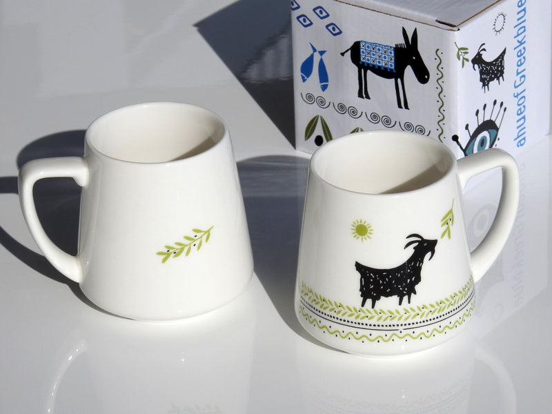 Greek Goat Printed Mug