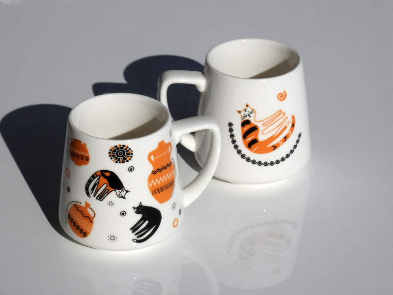 Greek Cat Printed Mug