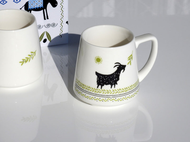 Greek Goat Printed Mug