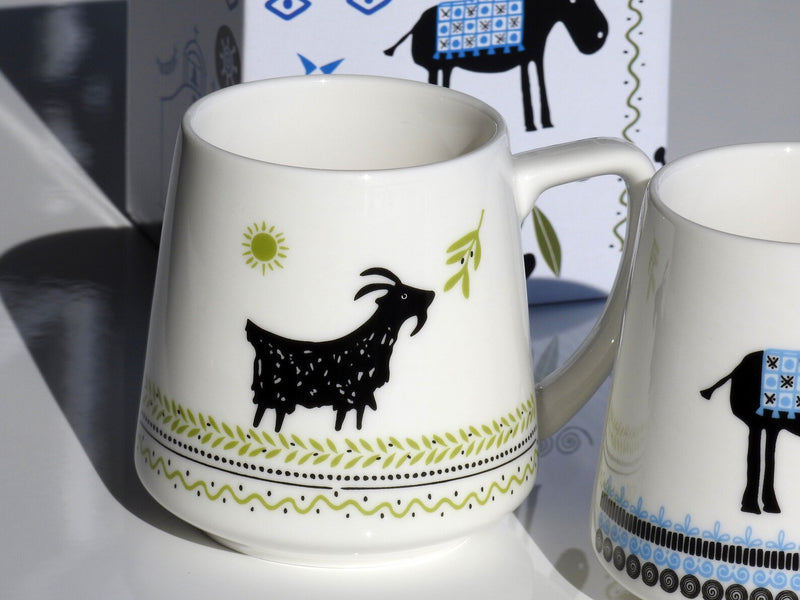 Greek Goat Printed Mug