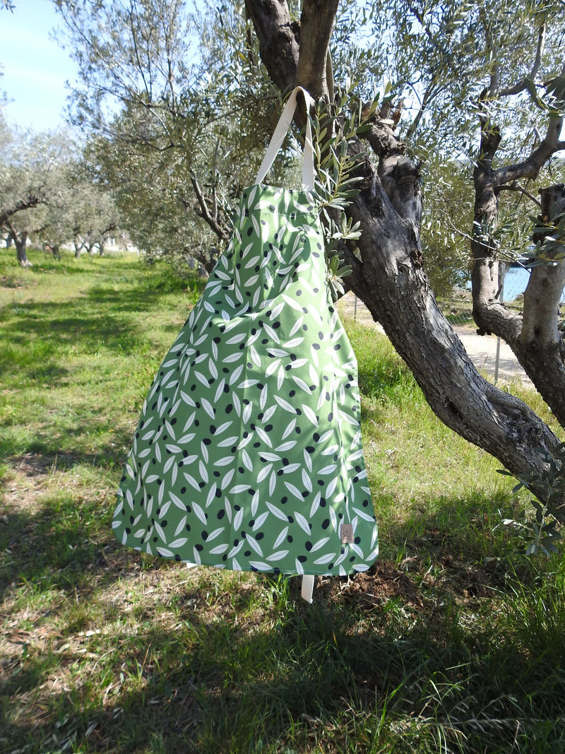 Greek Olive Waterproof Apron