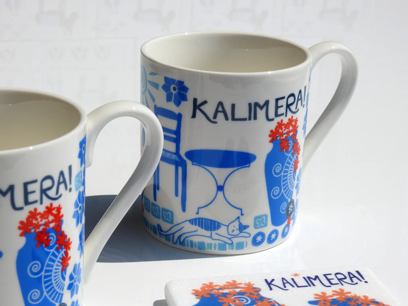 Kalimera Printed Mug