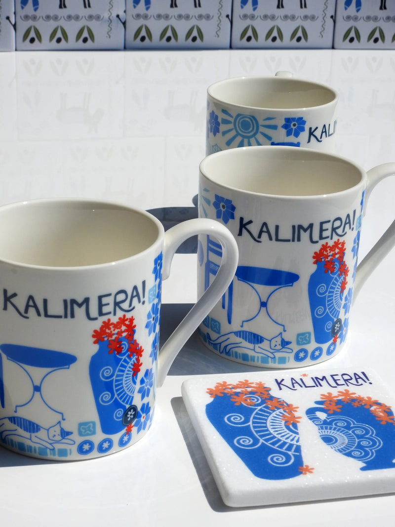 Kalimera Printed Mug