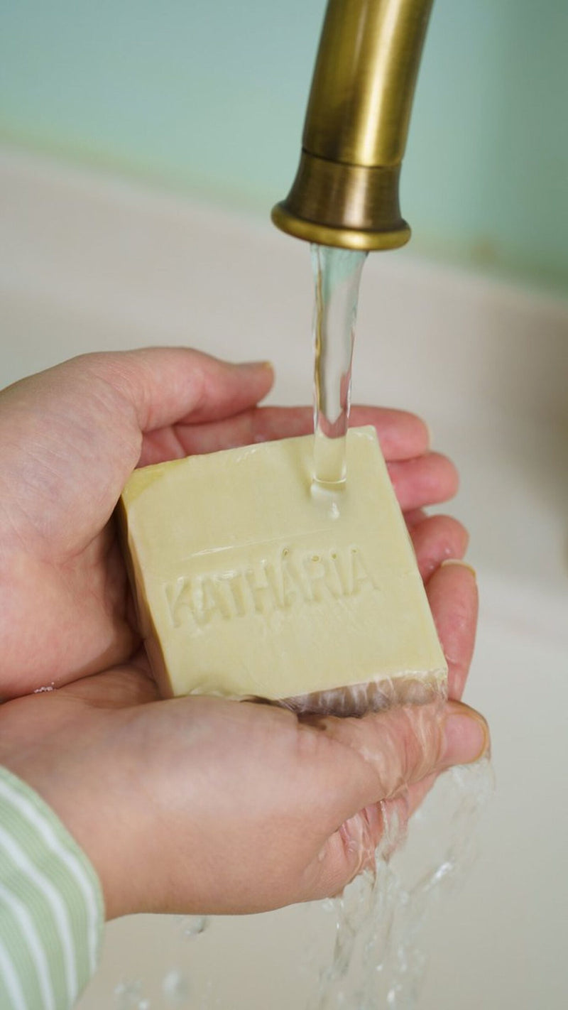 Natural Soap with Aloe Vera and Honey Handmade in Greece 110g