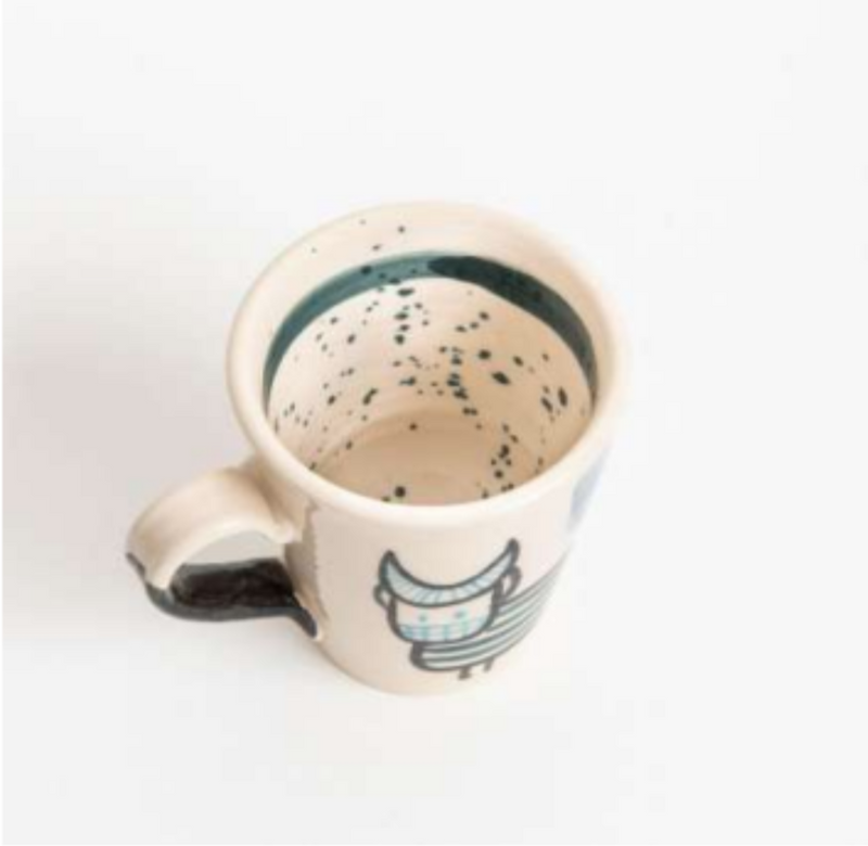 Alexandra Manousakis Artist- Bullhead Mug 10cm