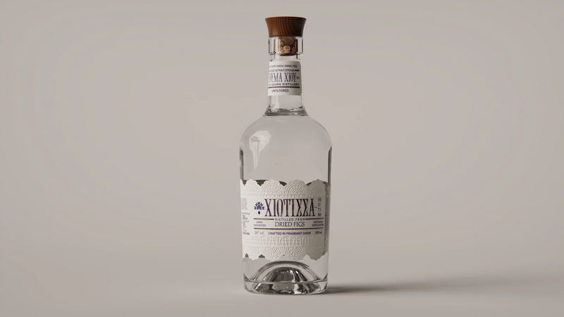 Hiotissa - Distilled from Dried Figs, Crafted in Fragrant Chios 500ML