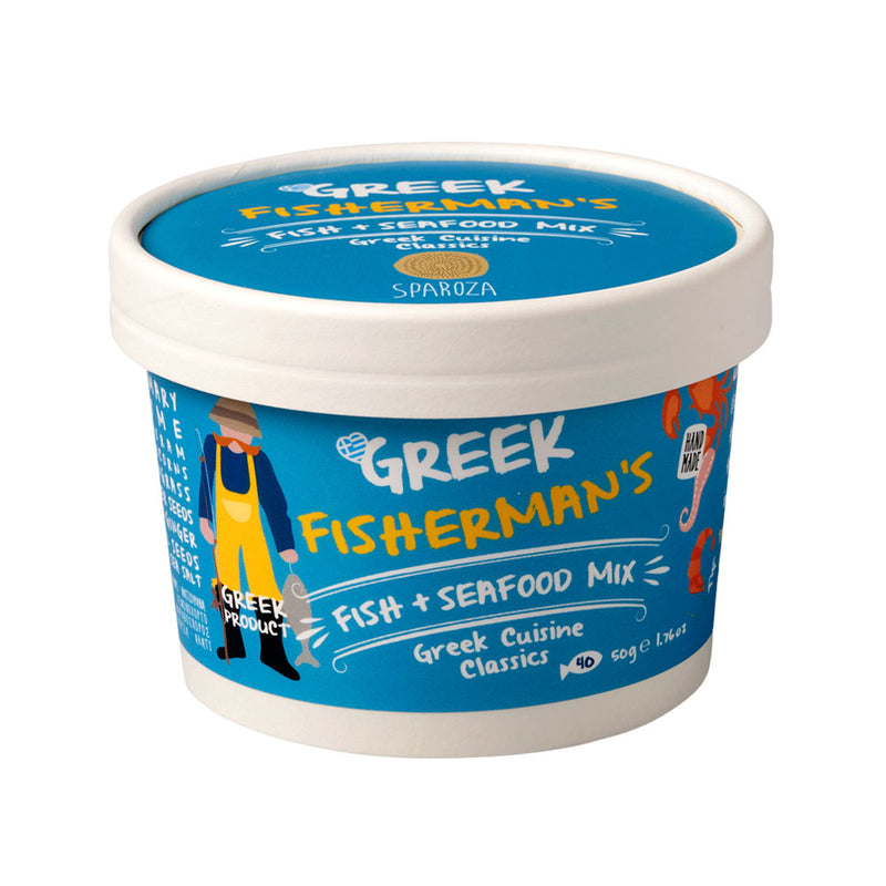 Greek Fisherman’s Fish and Seafood Mix 50g