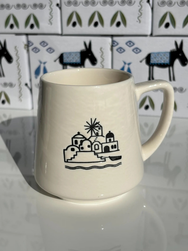 Greek Island Handmade Ceramic Mug