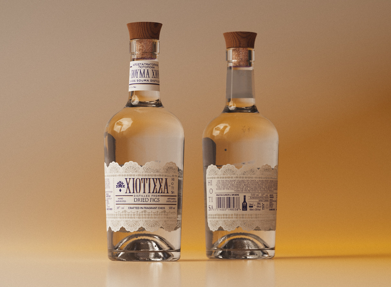 Hiotissa - Distilled from Dried Figs, Crafted in Fragrant Chios 500ML
