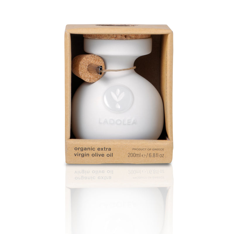 Organic Extra Virgin Olive Oil 200ml - White