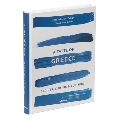 Cookbook - A Taste of Greece, compiled by H.R.H. Princess Tatiana of Greece and Denmark