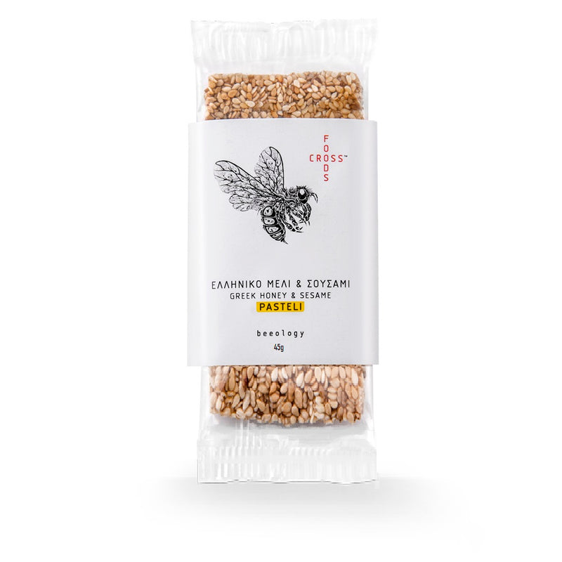 Pasteli - Greek Thyme Honey & Sesame Seeds Bar