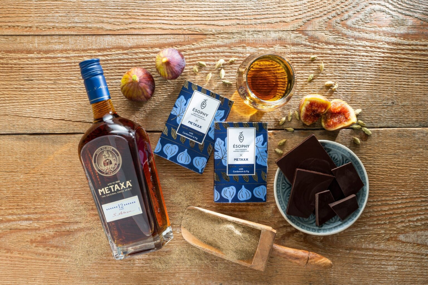 Metaxa 12 Star Greek Spirit - 700ml, Smooth Amber Drink With Toffee, Chocolate & Orange Notes