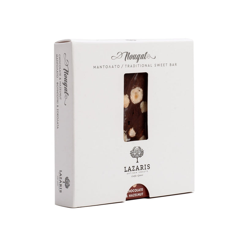 Chocolate and Hazelnut Nougat Box 150g