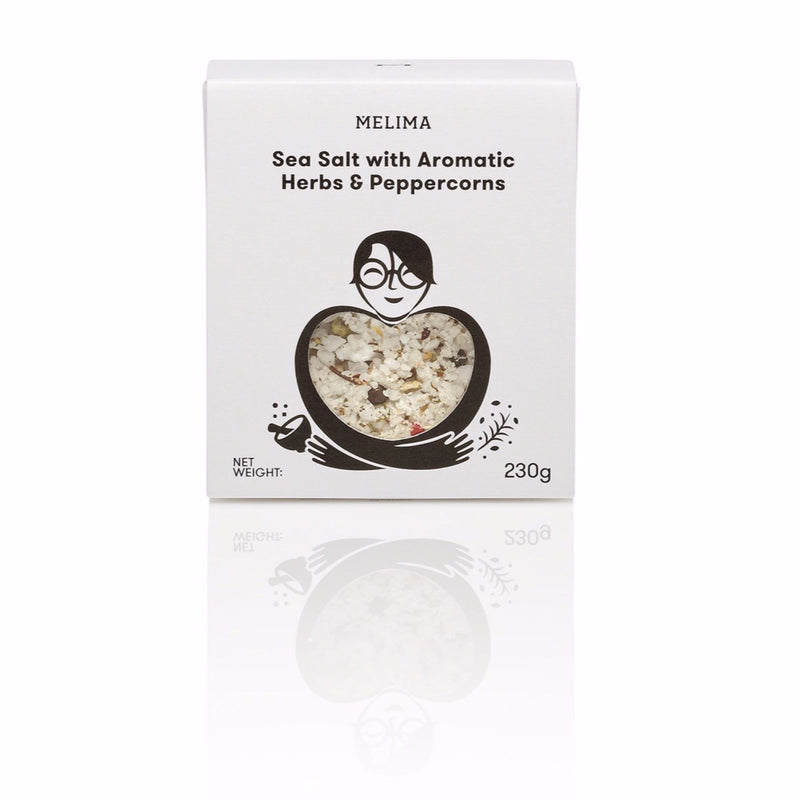 Sea Salt with Aromatic Herbs & Peppercorns 230g