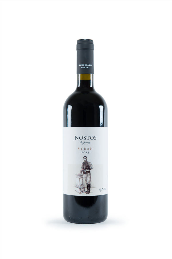 Nostos Organic Syrah- Dry Red Wine 750ML