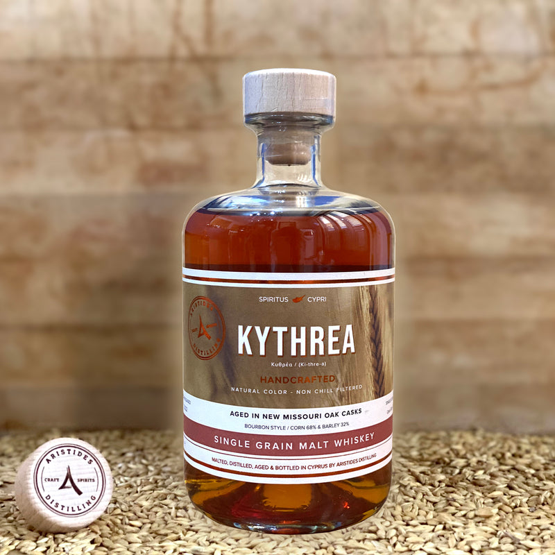 KYTHREA Single Grain Cyprus Whiskey – Corn/Barley 700ml