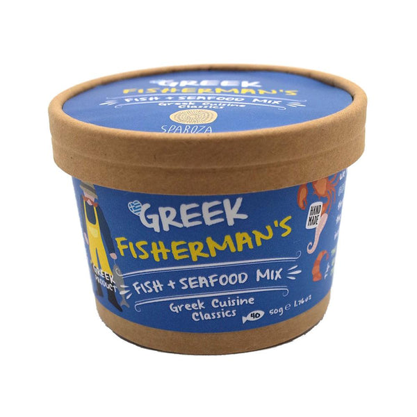 Greek Fisherman’s Fish and Seafood Mix 50g