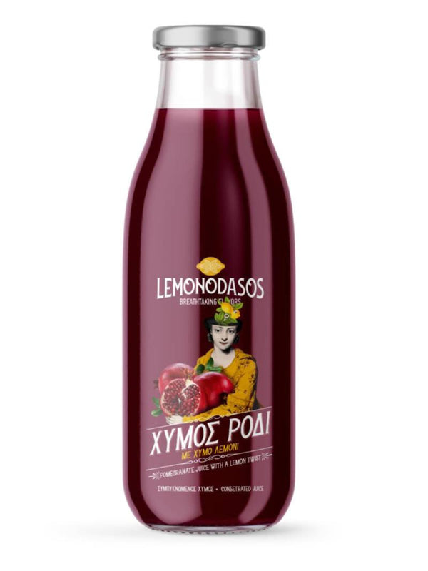 Natural Pomegranate Syrup with a twist of lemon Perfect Cocktail Mixer 500ml