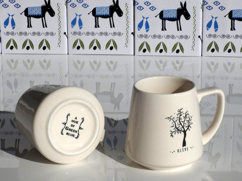 Olive Tree Handmade Ceramic Mug